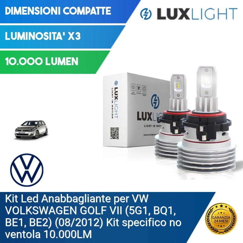 Kit Led Fari Alogeni Compatibile Per Vw Volkswagen Golf Vii G Bq