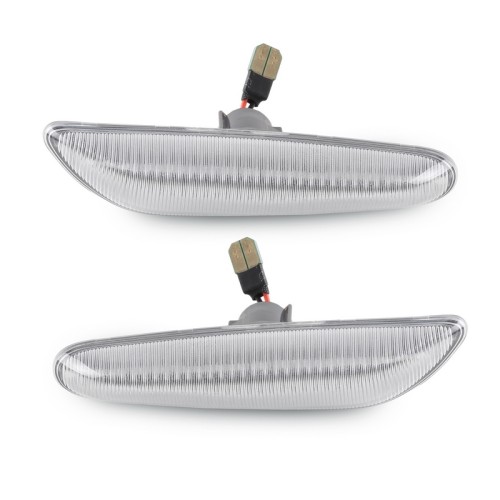 Frecce laterali Led lente chiara compatibile con BMW