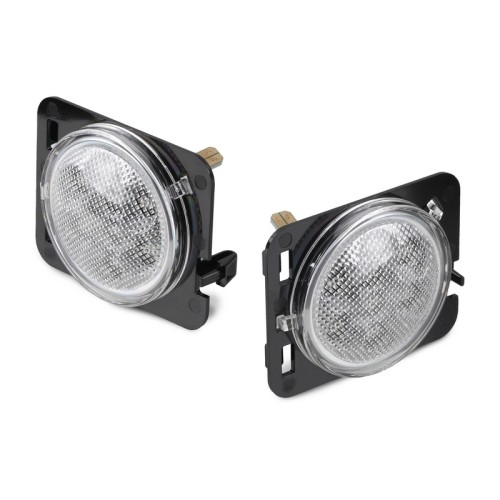 Frecce Laterali Led per Jeep WRANGLER III (JK) (06/2006) Fanalini Tradizionali chiari