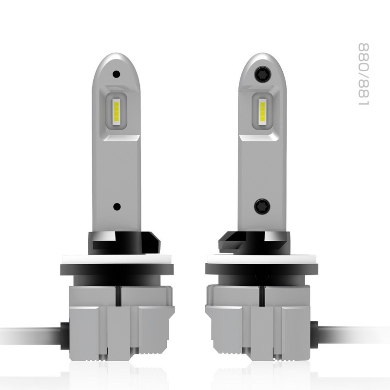 Kit Led Fendinebbia per KIA CARENS II (FJ) (07/2002) Plug&Play H27W-881 7.000 LM 15W
