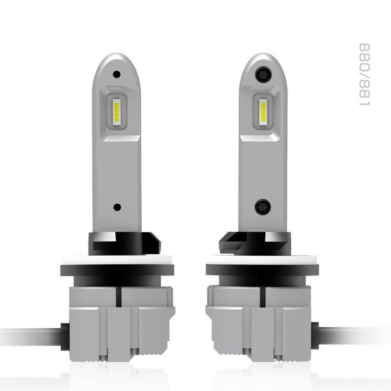 Kit Led Fendinebbia per KIA CARENS III (UN) (05/2006) Plug&Play H27W-881 7.000 LM 15W