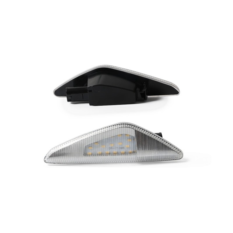 Frecce laterali Led lente chiara compatibile con BMW X3, X5 e X6