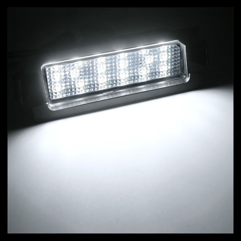 Kit Luce Targa per KIA CEE'D (JD) (05/2012) Coppia Placchette Led NoError V10