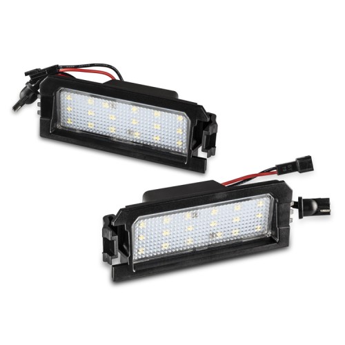 Kit Luce Targa per KIA NIRO (DE) (09/2016 08/2022) Coppia Placchette Led NoError V11