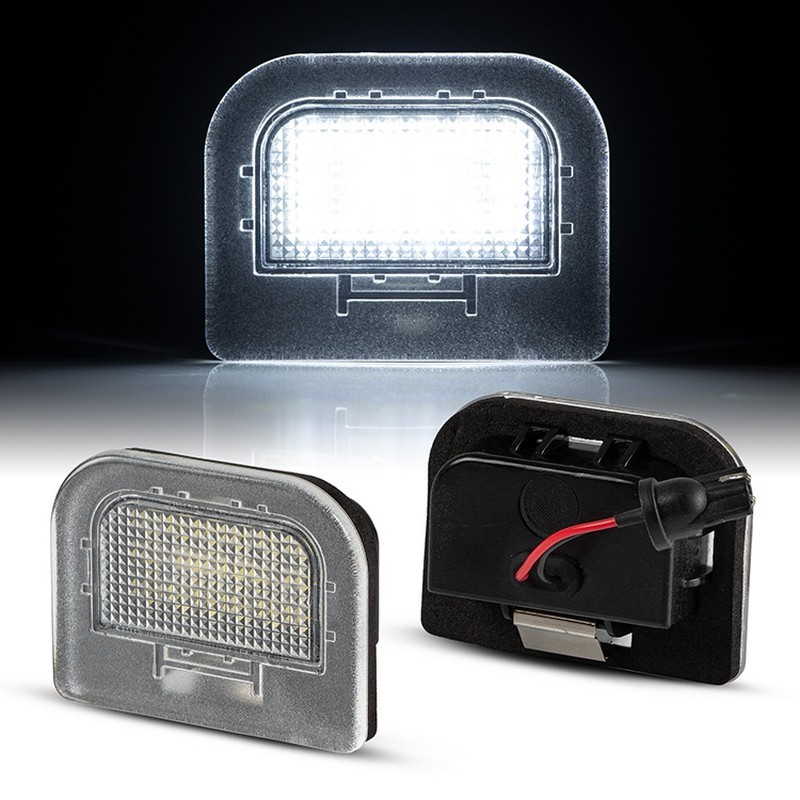 Kit Luce Targa per KIA OPTIMA (JF) (09/2015) Coppia Placchette Led NoError V32