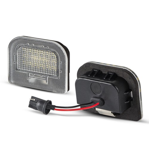 Kit Luce Targa per KIA OPTIMA Sportswagon (JF) (09/2016) Coppia Placchette Led NoError V32