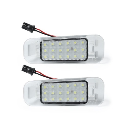 Kit Luce Targa per KIA RIO II Tre volumi (JB) (03/2005) Coppia Placchette Led NoError