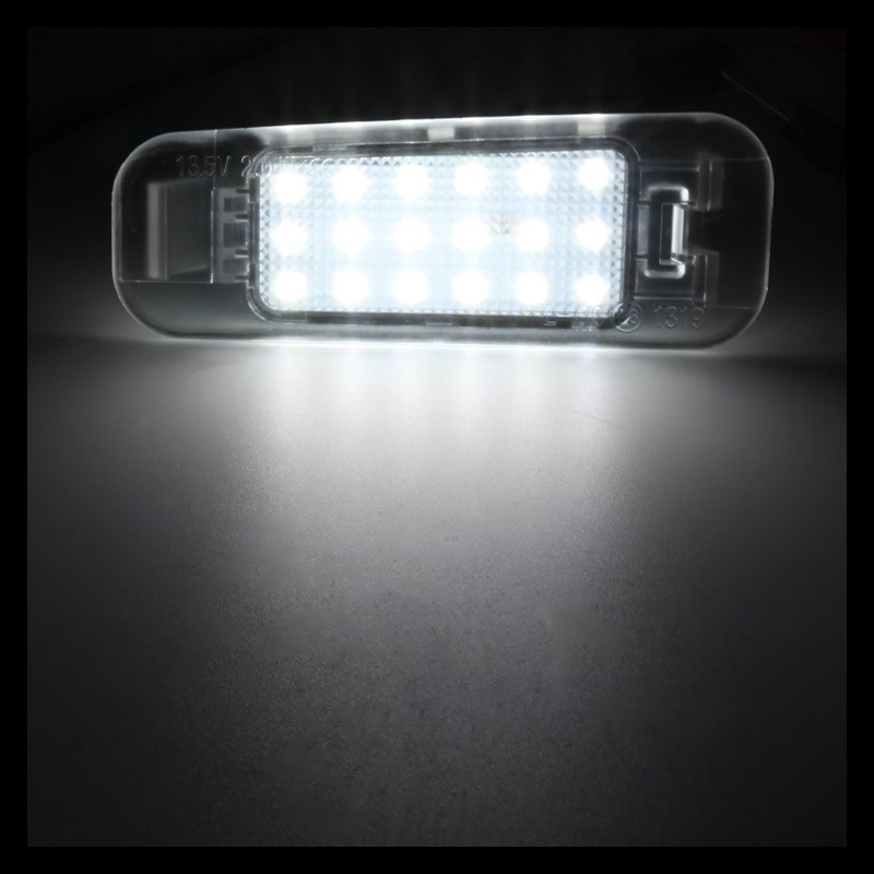 Kit Luce Targa per KIA RIO II Tre volumi (JB) (03/2005) Coppia Placchette Led NoError