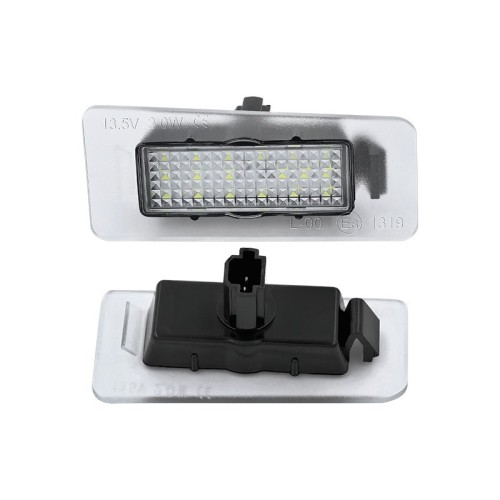 Kit Luce Targa per KIA RIO III Tre volumi (UB) (09/2010) Coppia Placchette Led NoError