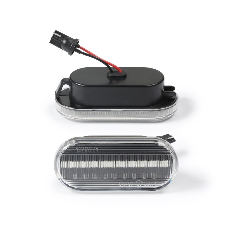 Frecce laterali Led lente chiara compatibile con FORD C-Max, Fiesta e Focus