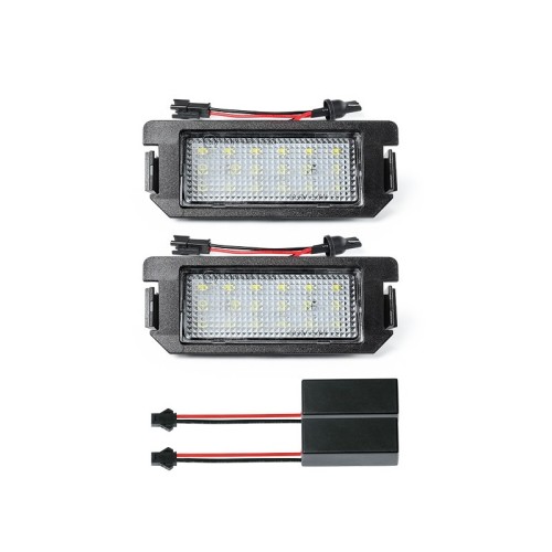 Kit Luce Targa per KIA SOUL I (AM) (01/2009) Coppia Placchette Led NoError