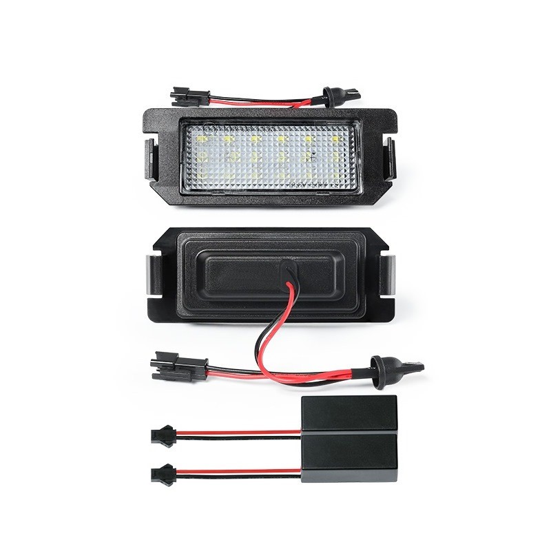 Kit Luce Targa per KIA SOUL I (AM) (01/2009) Coppia Placchette Led NoError