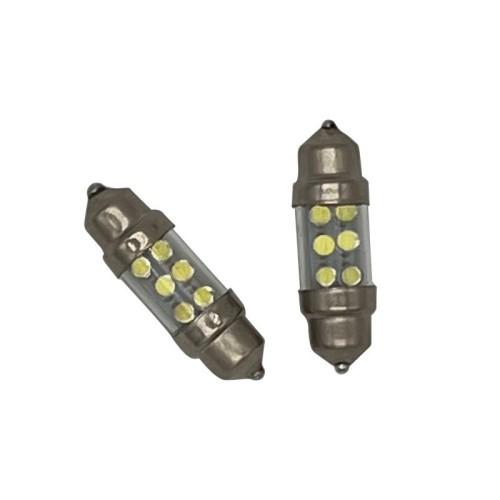 Luce Abitacolo per LANCIA DELTA III (844_) (08/2008 08/2014) Siluro a Led Bianco 10x36mm