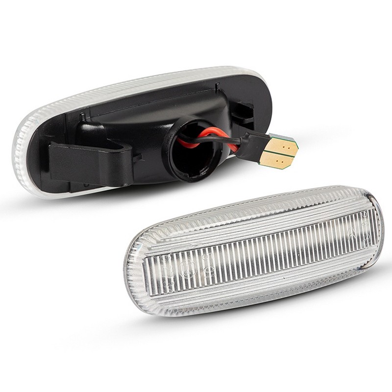 Frecce Laterali Led per LANCIA MUSA (350_) (10/2004 09/2012) Fanalini Tradizionali chiari