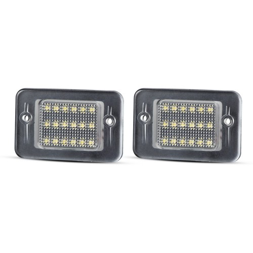 Kit Luce Targa per LAND ROVER DISCOVERY II (L318) (10/1998 08/2004) Coppia Placchette Led NoError V35