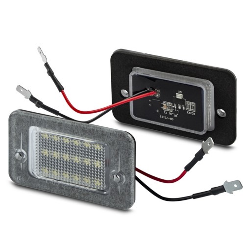 Kit Luce Targa per LAND ROVER DISCOVERY II (L318) (10/1998 08/2004) Coppia Placchette Led NoError V35