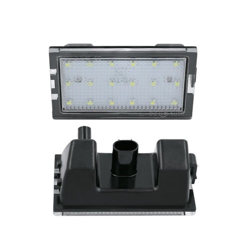 Kit Luce Targa per LAND ROVER DISCOVERY III (L319) (07/2004 09/2009) Coppia Placchette Led NoError V12