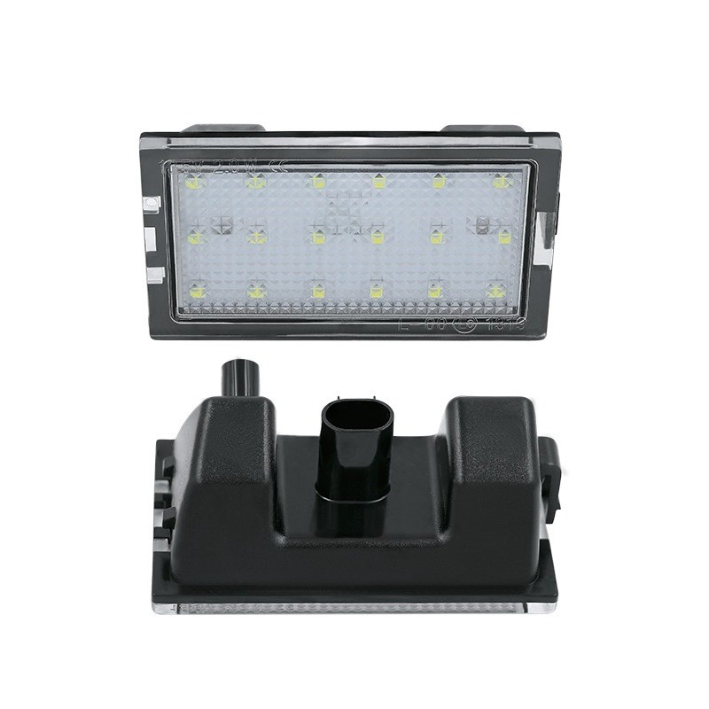 Kit Luce Targa per LAND ROVER DISCOVERY IV (L319) (09/2009 12/2018) Coppia Placchette Led NoError V12