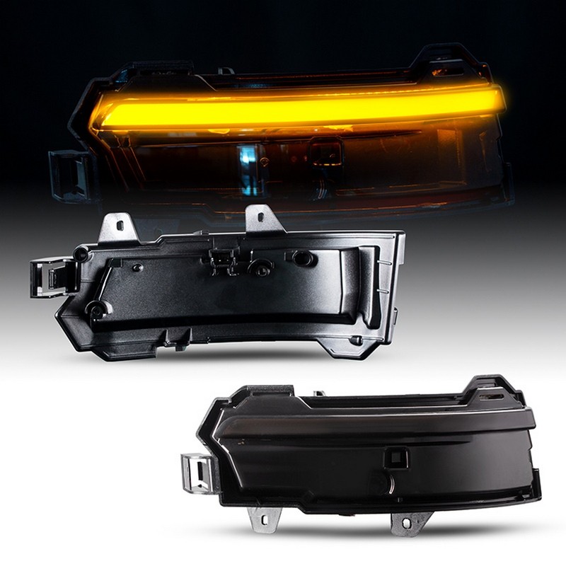 Frecce Laterali Led per LAND ROVER DISCOVERY SPORT (L550) (09/2014) V2 Specchietto Dinamiche fumé