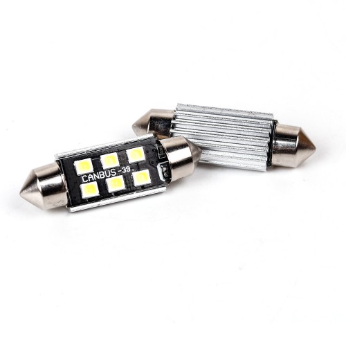 Luce Abitacolo per SEAT TOLEDO II (1M2) (10/1998 05/2006) Led Siluro 39x12 mm Plug&Play