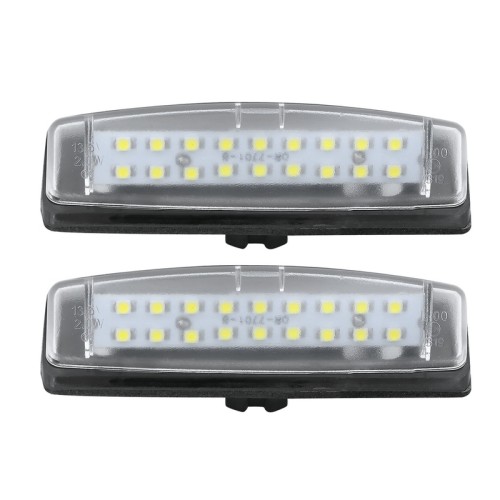 Kit Luce Targa per LEXUS RX (_L1_) (12/2008 12/2015) Coppia Placchette Led NoError V22