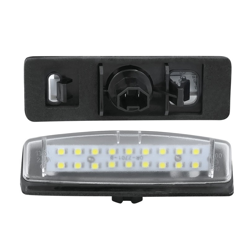 Kit Luce Targa per LEXUS RX (_U3_) (02/2003 12/2008) Coppia Placchette Led NoError V22
