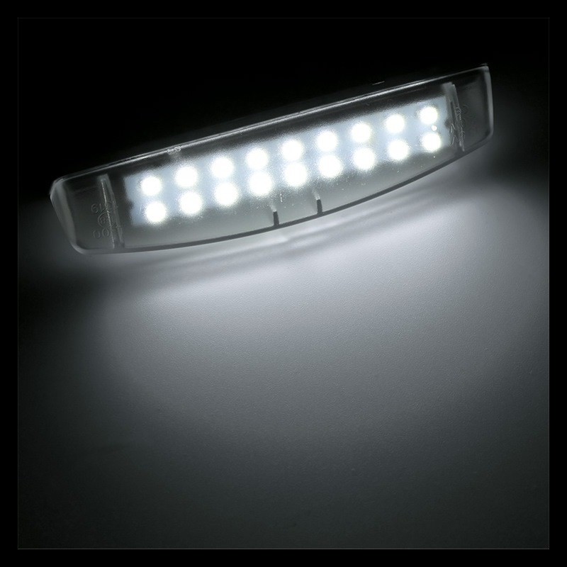 Kit Luce Targa per LEXUS RX (_U3_) (02/2003 12/2008) Coppia Placchette Led NoError V22