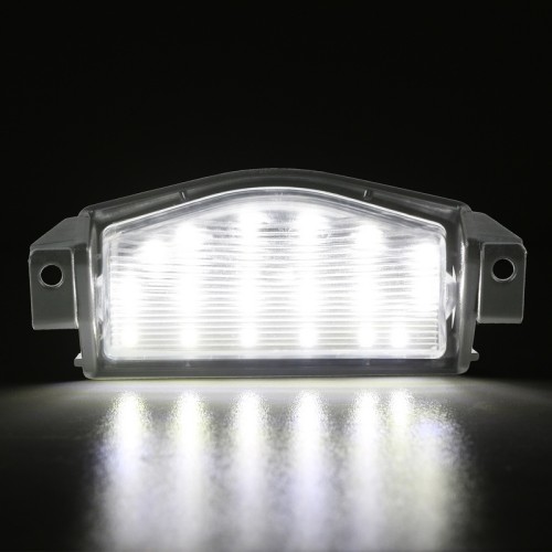 Kit Luce Targa per MAZDA 2 (DE_, DH_) (07/2007 06/2015) Coppia Placchette Led NoError V33