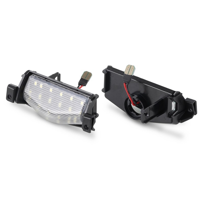 Kit Luce Targa per MAZDA 2 (DL, DJ) (08/2014) Coppia Placchette Led NoError V33