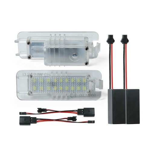 Kit Luce Targa Led No Error compatibile con PORSCHE, Cayman, Cayenne e 911