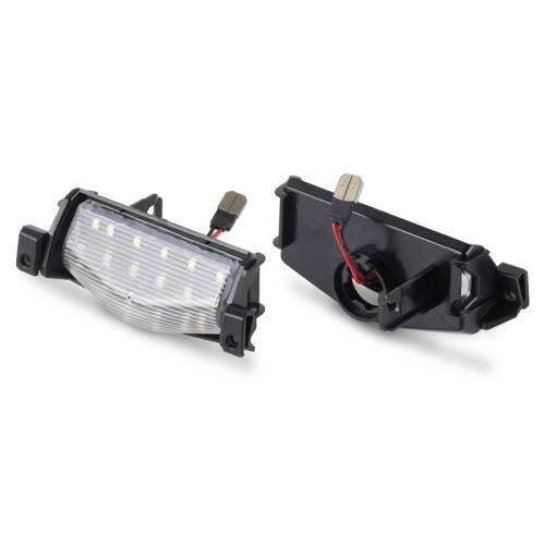 Kit Luce Targa per MAZDA 3 Tre volumi (BL) (12/2008 12/2014) Coppia Placchette Led NoError V33