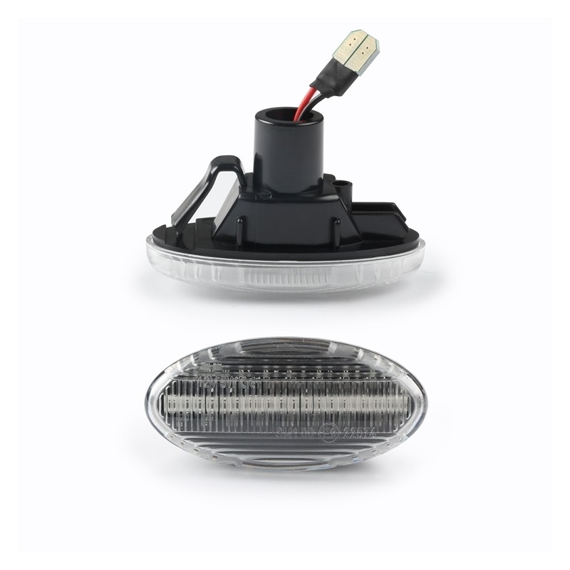 Frecce Laterali Led per MAZDA 6 Hatchback (GG) (08/2002 12/2008) Fanalini Tradizionali chiari