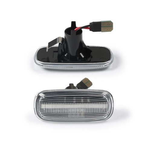 Frecce Laterali Led per AUDI A2 (8Z0) (02/2000 08/2005) Fanalini Tradizionali chiari V2