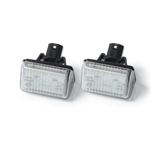 Kit Luce Targa per MAZDA 6 Station wagon (GH) (12/2007 07/2013) Coppia Placchette Led NoError