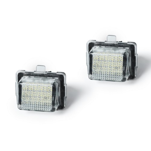 Kit Luce Targa Led No Error compatibile con MERCEDES Classe C, CL, E, S