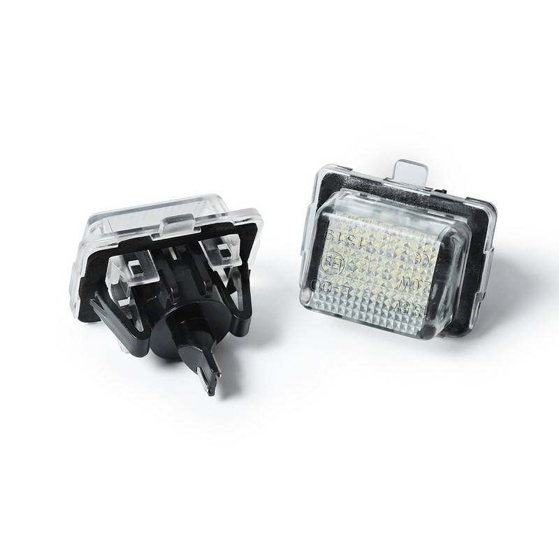 Kit Luce Targa Led No Error compatibile con MERCEDES Classe C, CL, E, S