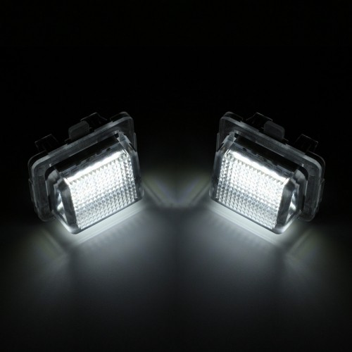 Kit Luce Targa Led No Error compatibile con MERCEDES Classe C, CL, E, S