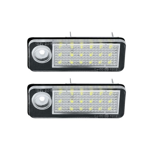 Kit Luce Targa Led No Error compatibile con Audi A6 Avant e Allroad 4B