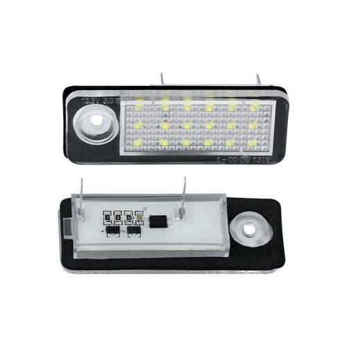 Kit Luce Targa Led No Error compatibile con Audi A6 Avant e Allroad 4B