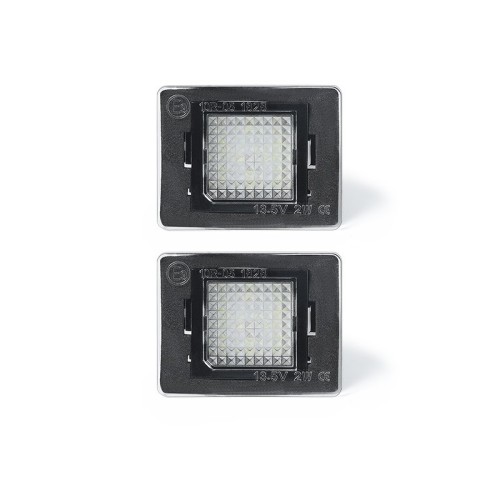 Kit Luce Targa Led No Error compatibile con MERCEDES Classe A, B, C