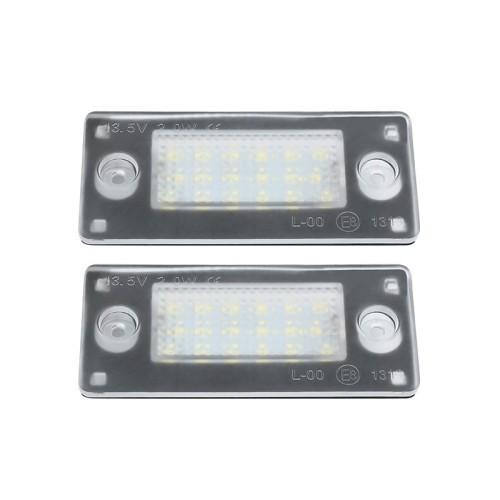 Kit Luce Targa Led No Error compatibile con Audi A3 e A4 Avant