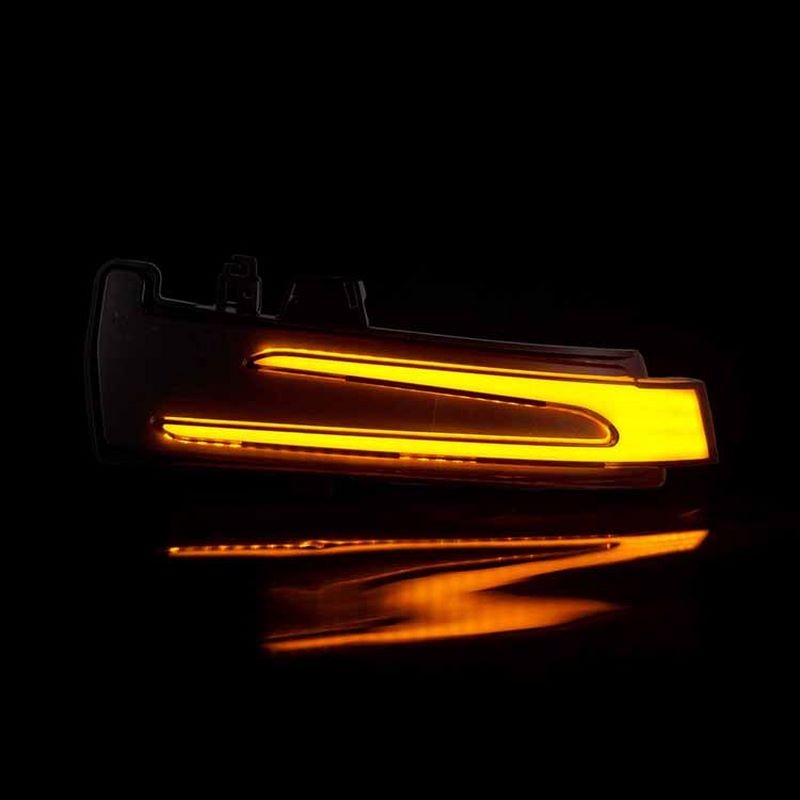 Frecce Laterali Led per Mercedes-Benz CLA Shooting Brake (X117) (01/2015 03/2019) Da Specchietto Dinamiche fumé