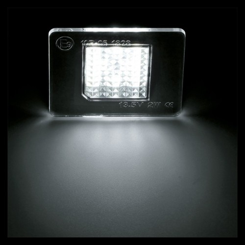 Kit Luce Targa per Mercedes-Benz CLASSE B Sports Tourer (W247) (12/2018) Coppia Placchette Led NoError V15