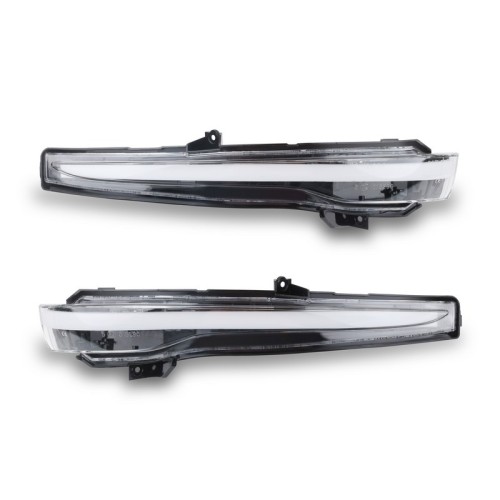 Frecce Laterali Led per Mercedes-Benz CLASSE C T-Model (S205) (09/2014) Da Specchietto Dinamiche chiare