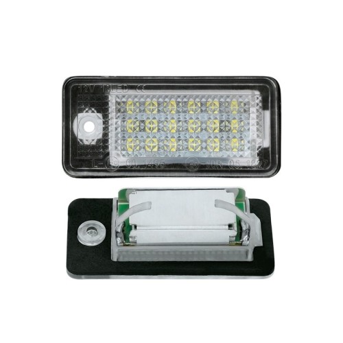 Kit Luce Targa per AUDI A3 (8V1, 8VK) (04/2012) Coppia Placchette Led NoError