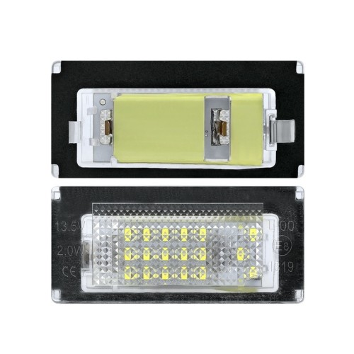 Kit Luce Targa Led No Error compatibili con MINI Cooper R50, R52, R53