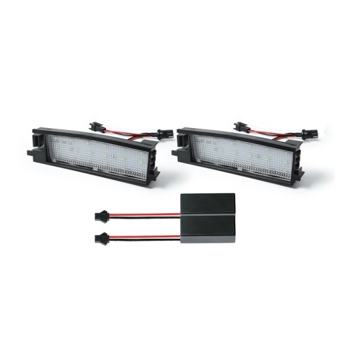 Kit Luce Targa Led No Error compatibile con TOYOTA Auris, Aygo e Corolla