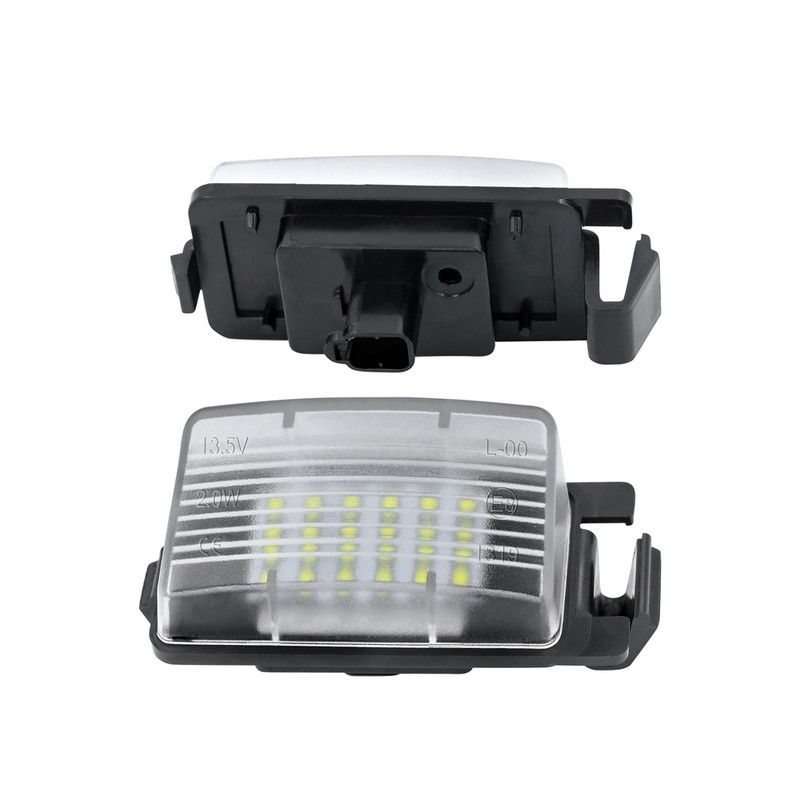 Kit Luce Targa Led No Error compatibile con NISSAN 350Z, 370Z, Cube e Leaf