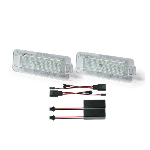 Kit Luce Targa Led No Error compatibile con VW, SKODA e SEAT