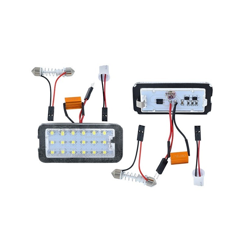 Kit Luce Targa Led No Error compatibile con 500, 500 Cabrio, 595 e 695